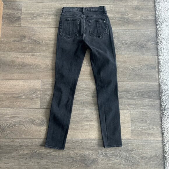 Rag & Bone High-rise Distressed Ankle Skinny Jeans - Picture 6 of 13